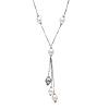 Freshwater Pearl Necklace in Sterling Silver /1209NWOP