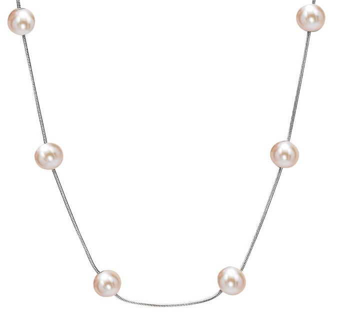 Silver F/W Pearl Necklace/1435NP