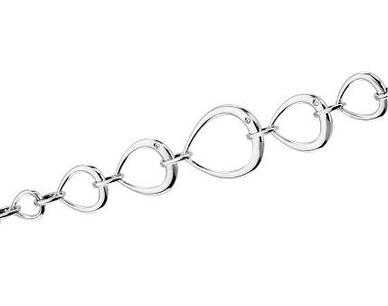 Silver Diamond Bracelet / SBR3010