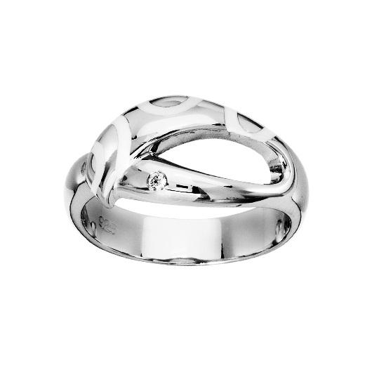 Silver Diamond Rings / SRG3003