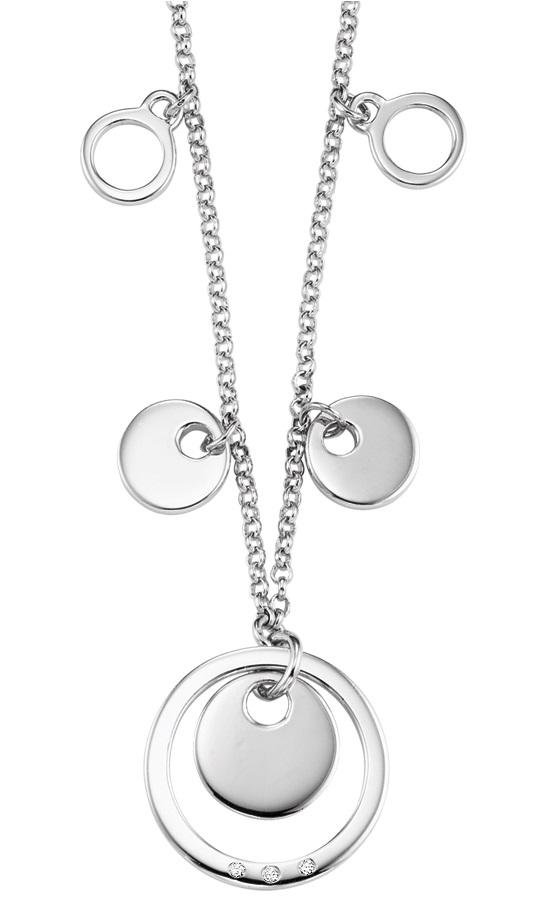 Silver Diamond Necklace / SNK2033