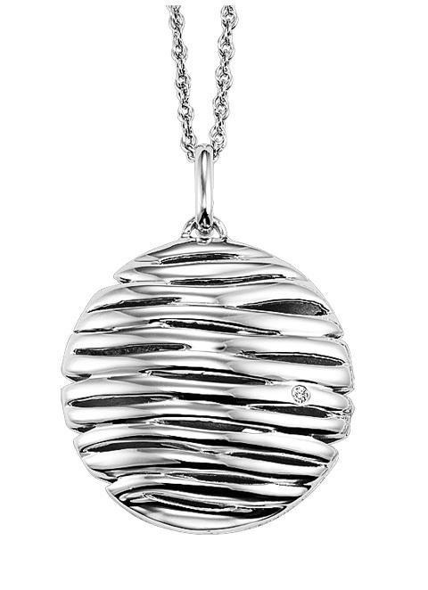 Silver Diamond Pendant / SPD4001