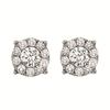 Gold and Diamond Certified Earrings 1/4ctw: FE1164
