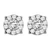 Gold and Diamond Certified Earrings  3/4 ctw: FE1166