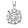 Gold and Diamond Certified Pendant  1/4 ctw: FP1233