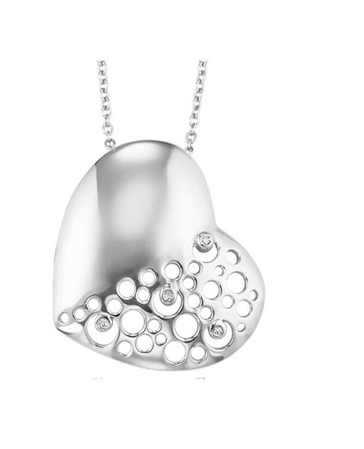 Silver Diamond Pendant / SPD1034
