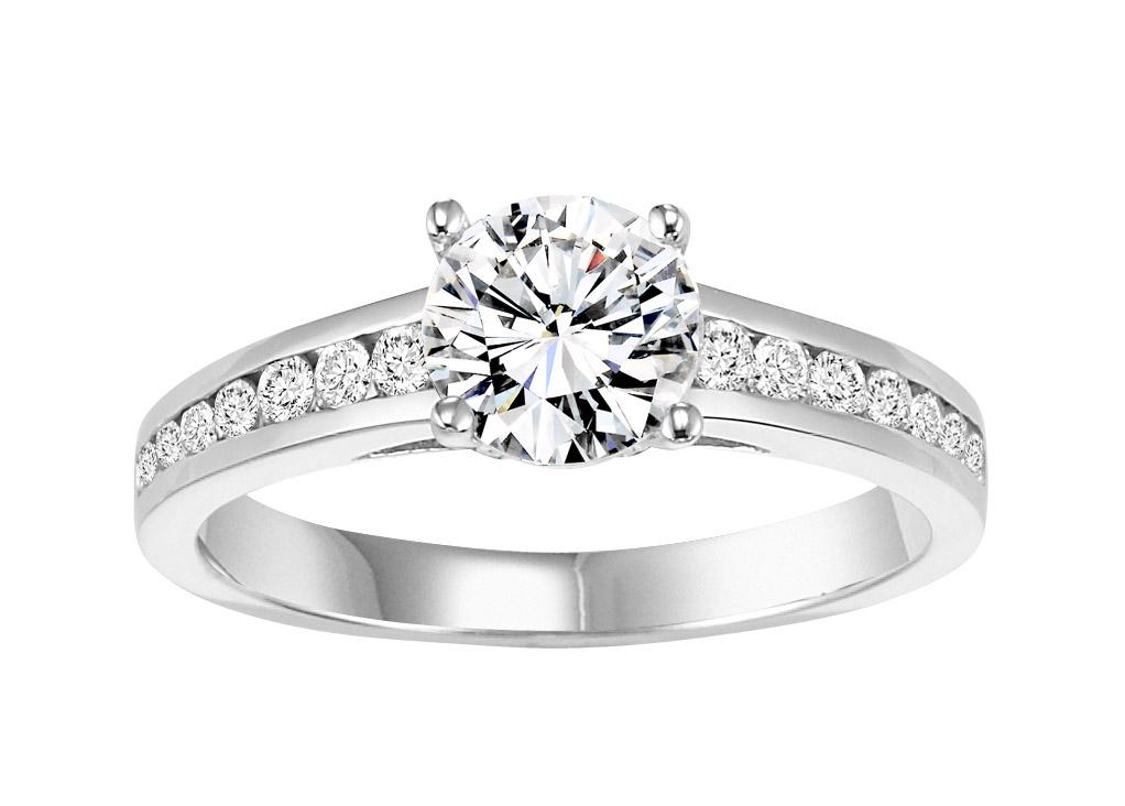 1/3 ctw Diamond Engagement Ring in 14K White Gold/WB5880E