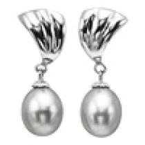 Silver F/W Pearl Earrings/076EO1G