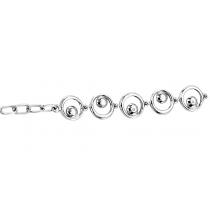 Silver Diamond Bracelet / SBR1001