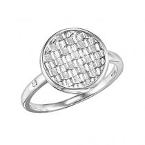 Silver Diamond Ring / SRG1021
