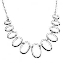 Silver Diamond Necklace / SNK3009