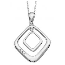 Silver Diamond Pendant / SPD2037