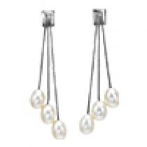 Silver F/W Pearl Earrings /228E01W