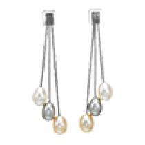 Silver F/W Pearl Earrings/228E05WGO