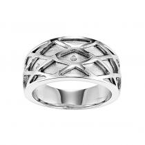 Silver Diamond Rings / SRG1015