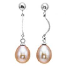 Silver F/W Pearl Earrings/412E03P