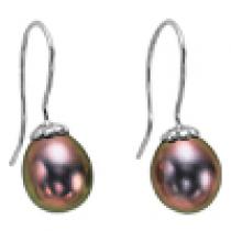 Silver F/W Pearl Earrings/510E01B