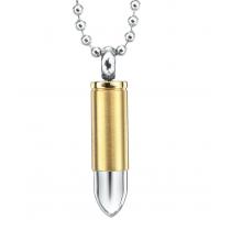 Stainless Steel Bullet Pendant / AMS1005