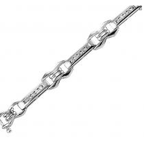Silver Diamond Bracelet / FB1020