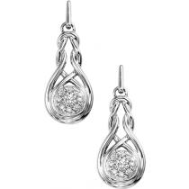 Silver Diamond Earring / FE1053