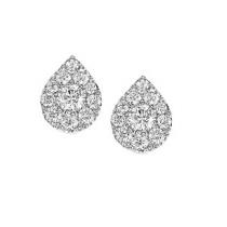 1/4 ctw Diamond Earrings in 14K White Gold  : FE1152AW