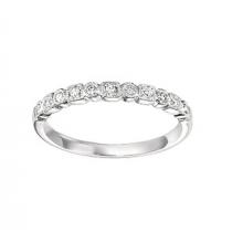 Diamond Ring in 10K White Gold / FR1045