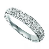 Gold and Diamond Band 1/2 ctw : FR1357AW