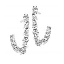 1 ctw Diamond Earrings in 14K White Gold /HDER121