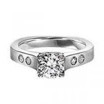 Diamond Engagement Ring in 14K White Gold/HDR1415E