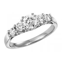 *Diamond Ring 1ctw  with simply the best Ideal Cut diamonds:HDR1468ID
