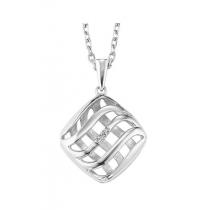 Silver Diamond Pendant / SPD1037