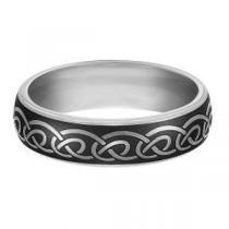Men's Ring in Ceramic/TC1006