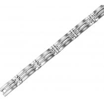 Men's Diamond Cut Bracelet in Stainless Steel /TS1038