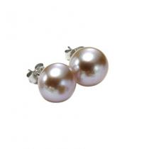 Silver F/W Pearl Earrings/FOPS9.5