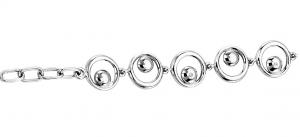 Silver Diamond Bracelet / SBR1001