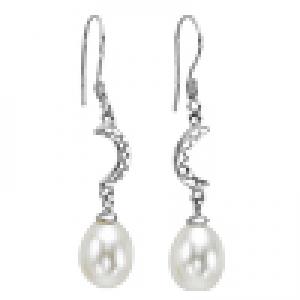 Silver F/W Pearl Earrings/158E01W