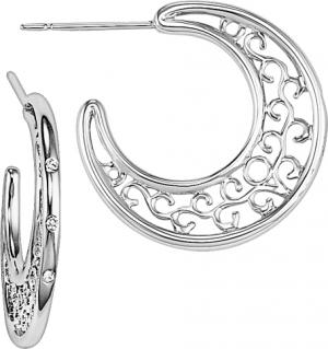 Silver Diamond Earrings / SER1006