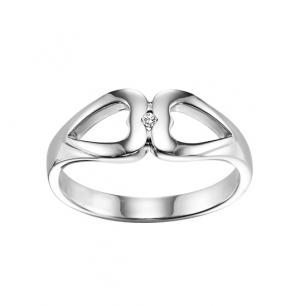Silver Diamond Ring / SRG1001