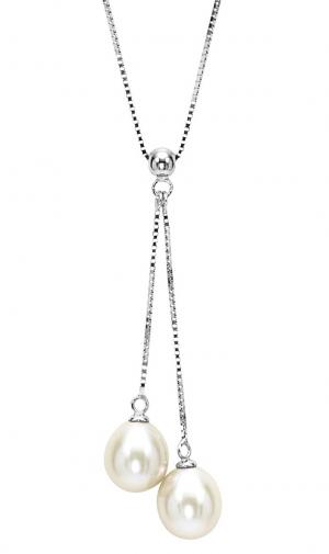 Silver F/W Pearl Necklace/1740NA03W