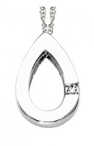 Silver Diamond Pendant / SPD2020
