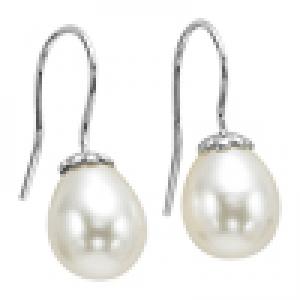 Silver F/W Pearl Earrings/520E02W