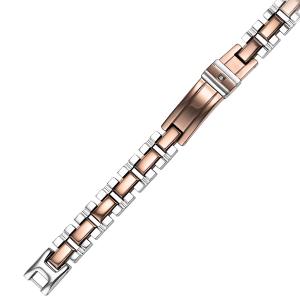 Men's Diamond Bracelet in Stainless Steel / CS1006