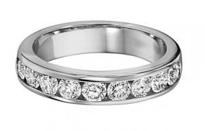 3/4 ctw Diamond Band in 14K White Gold/HDR1487LW