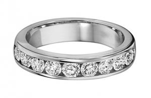 1.00 ctw Diamond Band in 14K White Gold/HDR1488LW