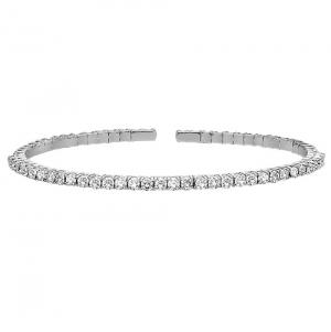 14K Cuff Diamond Bracelet 2 ctw /FB1040