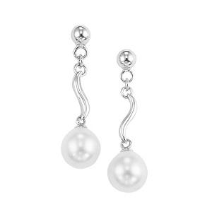 Silver F/W Pearl Earrings/FE1078