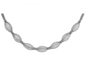 Silver Necklace White/FP1301