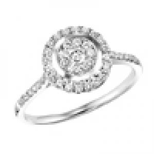  Diamond Ring 1/2  ctw:FR4098
