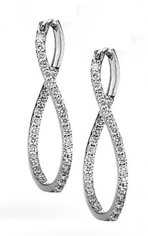 1 ctw Diamond Earrings in 14K White Gold /HDER123