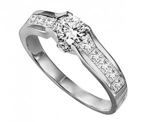 Engagement Ring 2/3 ctw.:HDR1325E-Semi
